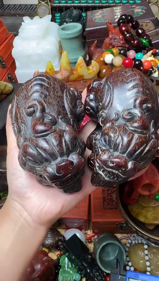 牛骨摆件主播推荐：一物一拍，讲解为准！