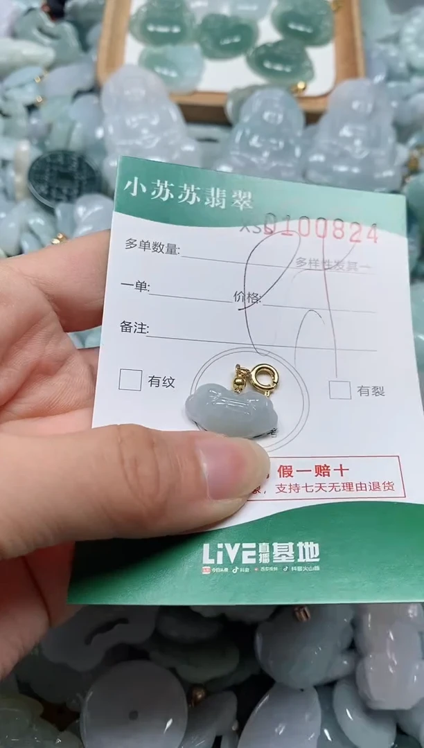 【闪购商品】翡翠颈饰未镶嵌闪购商品0100814
