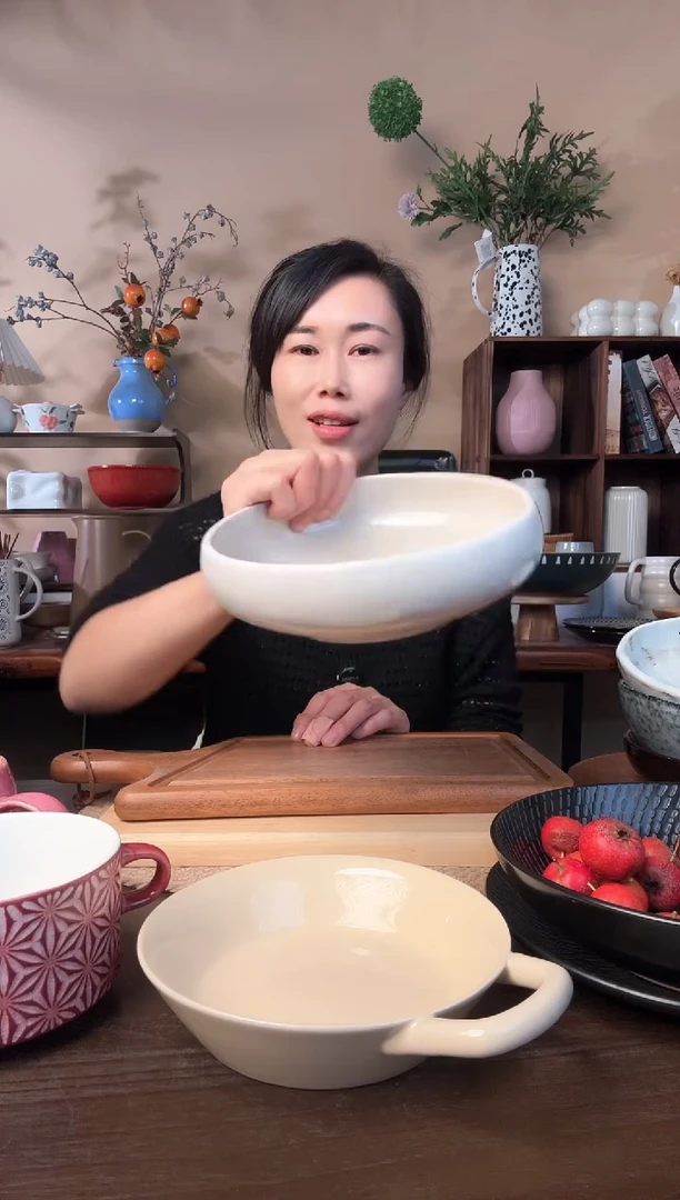 7.5英寸窑变钵钵碗微瑕