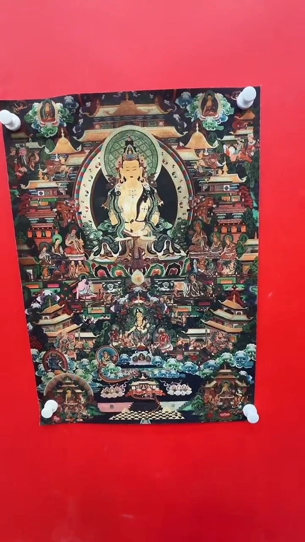 卷轴画唐卡16092