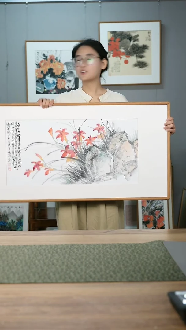 【闪购商品】书法协会会员老师带框作品-