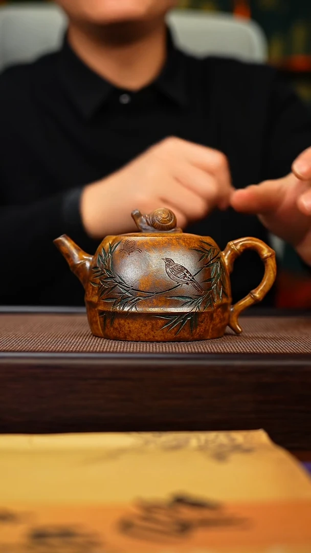 茶壶紫砂原矿紫砂手工茶壶