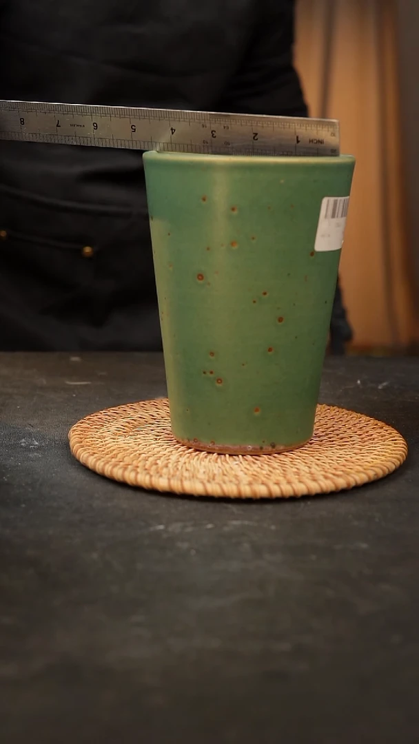 【闪购商品】瓷片泥泥手工花盆口11高17