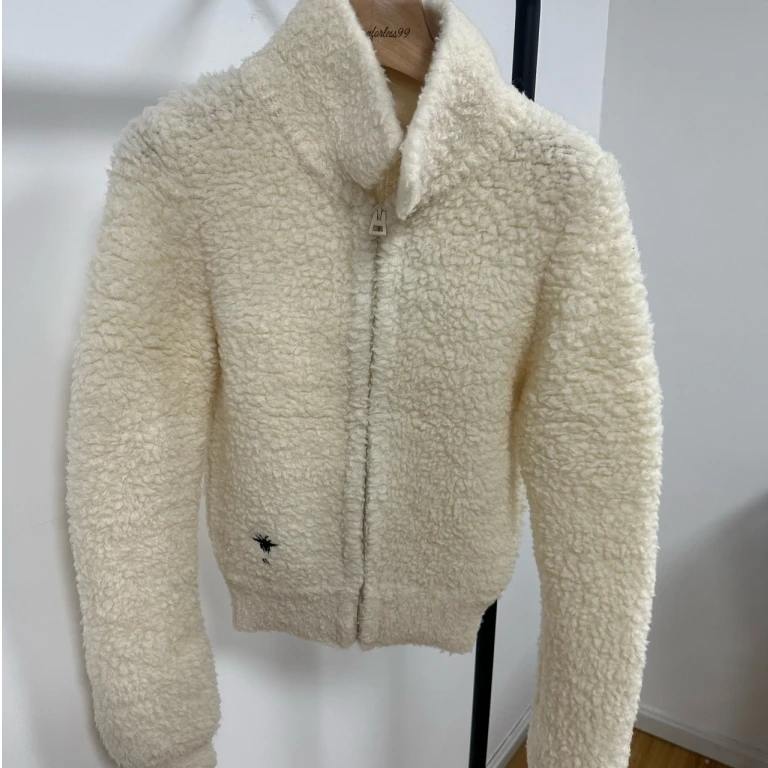 99新 DIOR/迪奥 迪奥短款羊羔毛外套 36 11620319