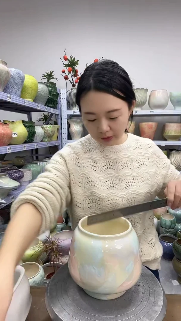 【12.9号】花盆链接 高： 16口：12