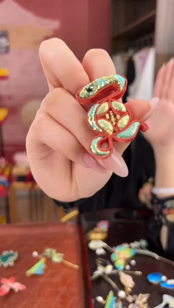 【闪购商品】刺绣苏绣世家非遗手工（胸针）