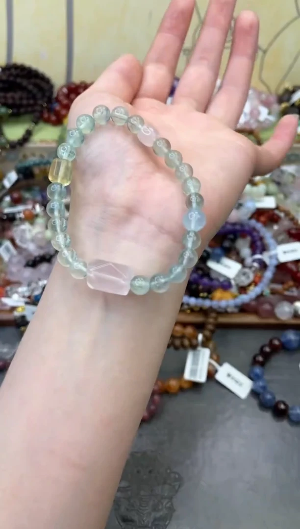 未镶嵌手链萤石245