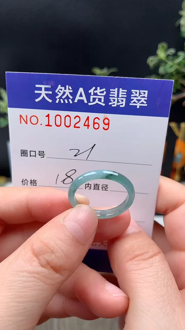 未镶嵌戒指翡翠21#