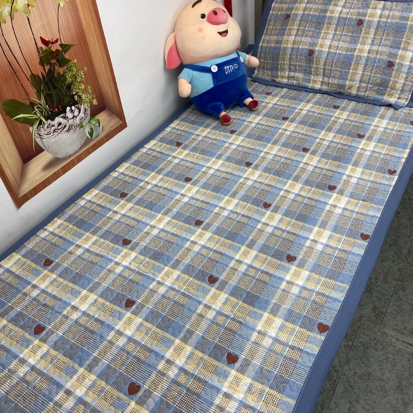 四季通用学生宿舍上下铺单人床盖绗缝升级款