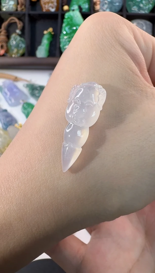 颈饰未镶嵌翡翠缅甸A货翡翠
