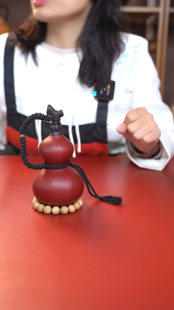 01手工大漆酒葫芦