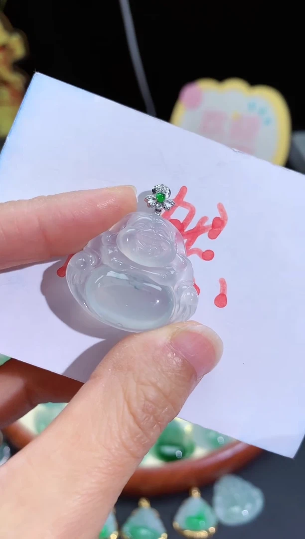 【闪购商品】翡翠颈饰未镶嵌佛公