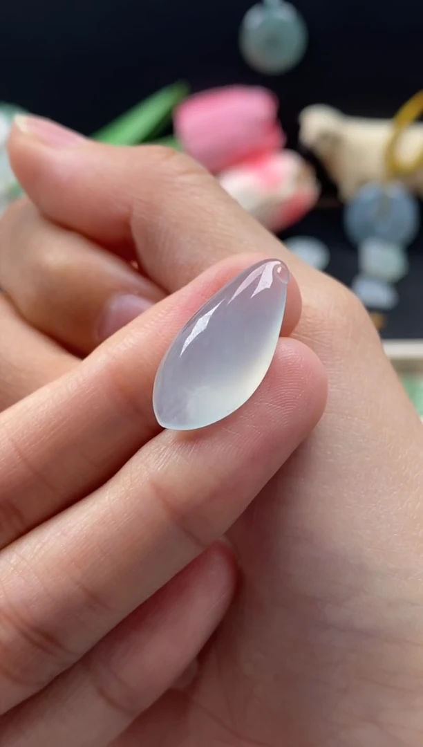 【闪购商品】翡翠颈饰未镶嵌翡翠冰种福瓜