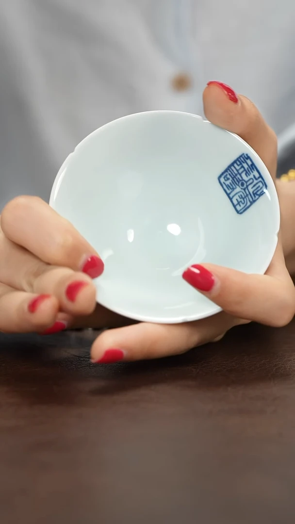 景德镇九段斗笠杯