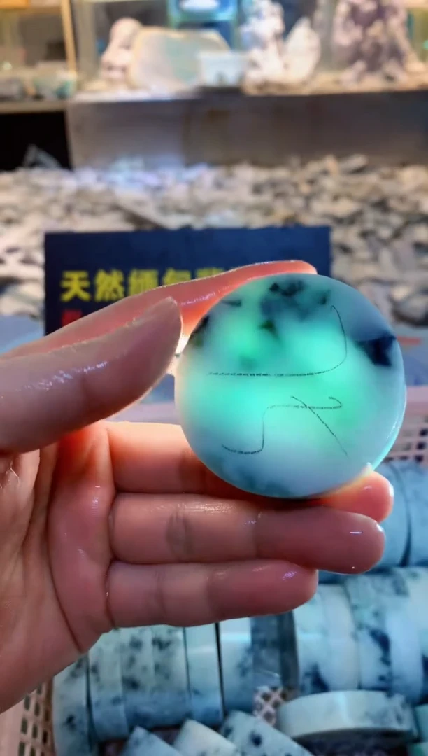 翡翠未镶嵌颈饰0朗0翡翠珠宝999随机发