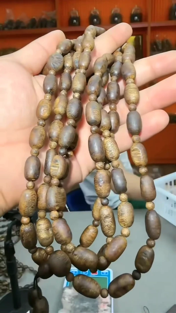 沉香手串33号长串瘤疤30g+多样性发一