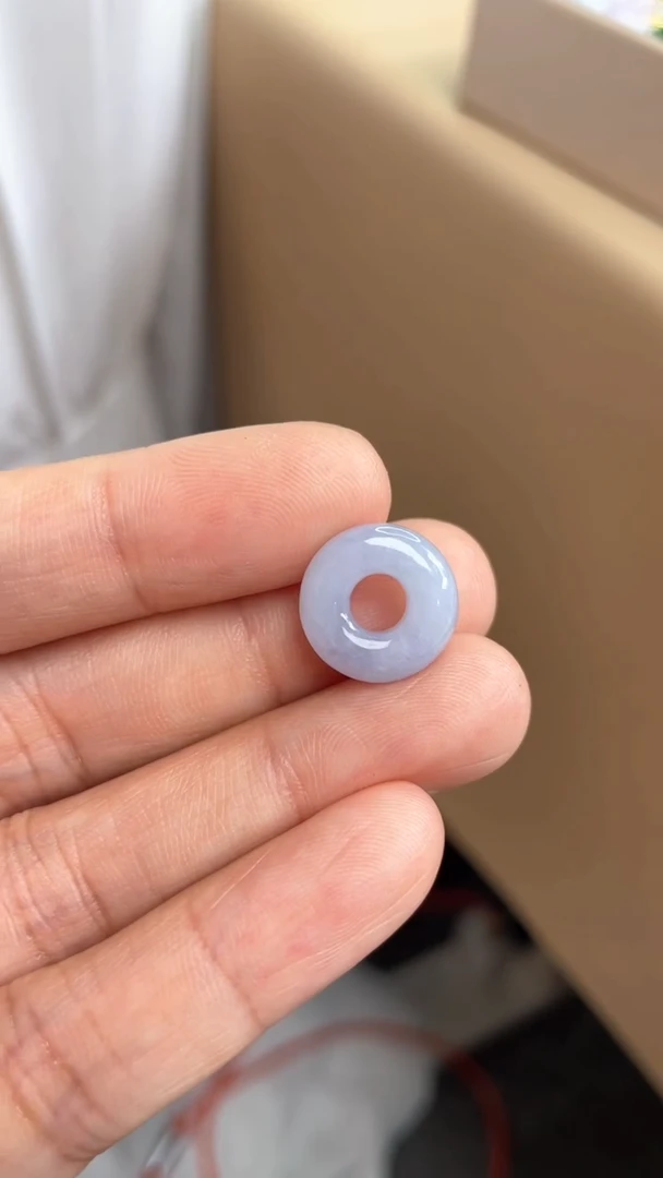 【闪购商品】翡翠颈饰未镶嵌甜甜圈