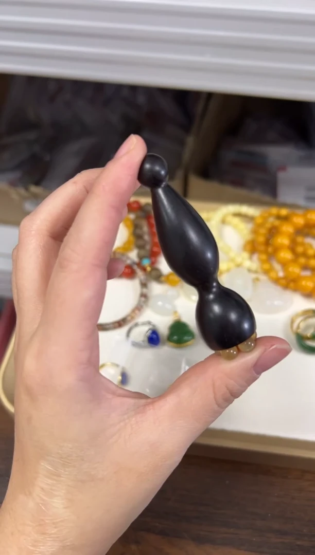 手串/手链小叶紫檀紫檀木按按梳一把[402]