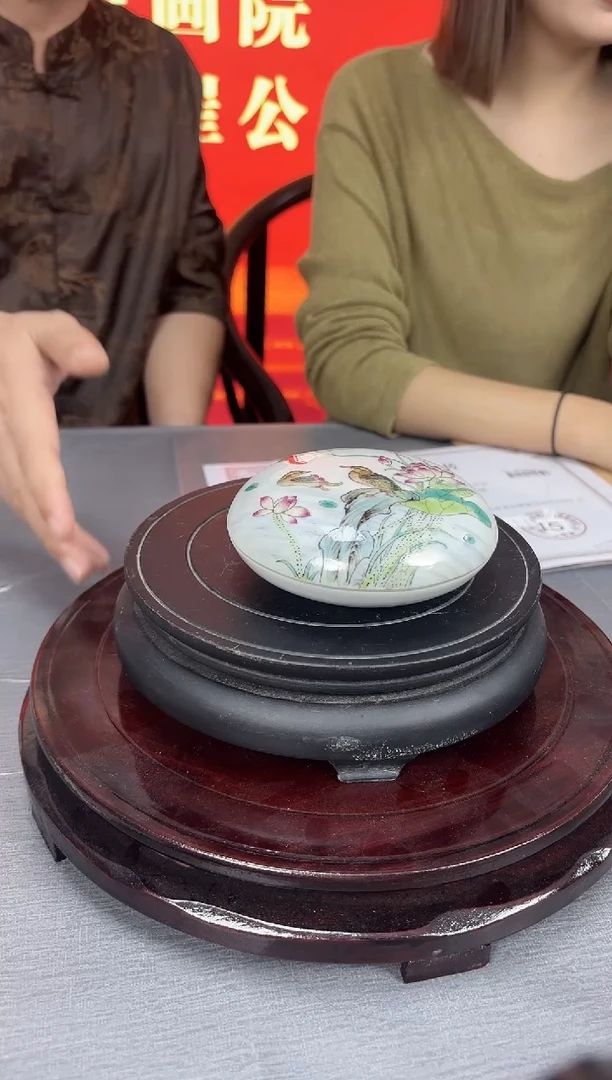 摆件瓷立方-官窑瓷画院专场16