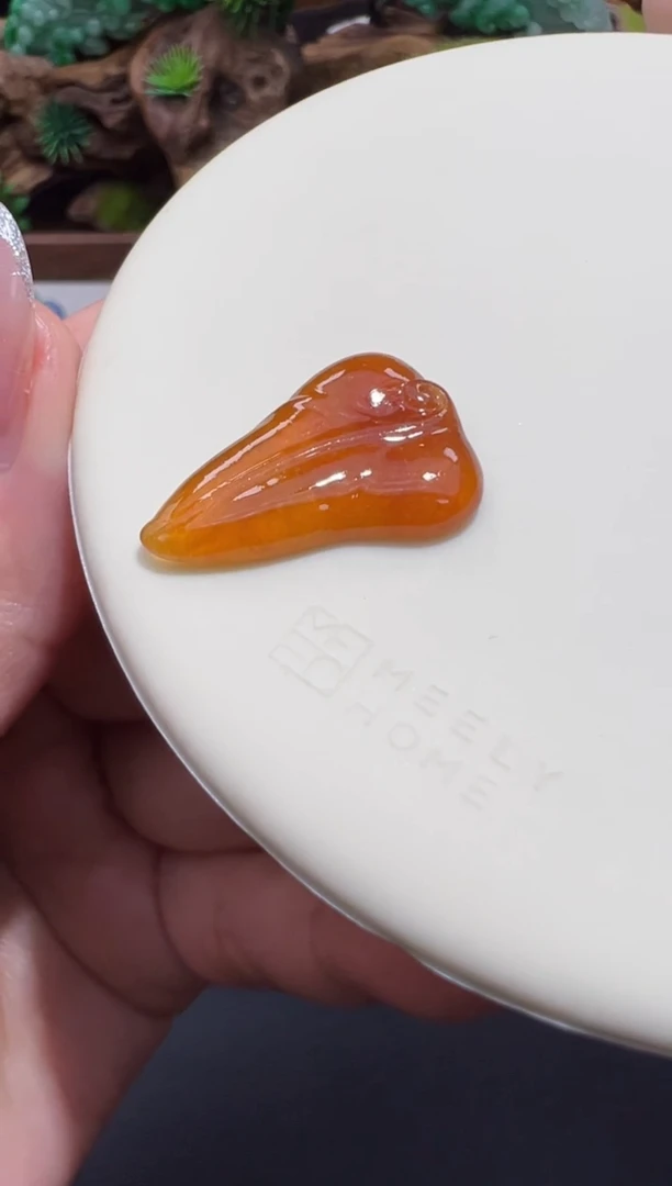 未镶嵌定制翡翠叶子