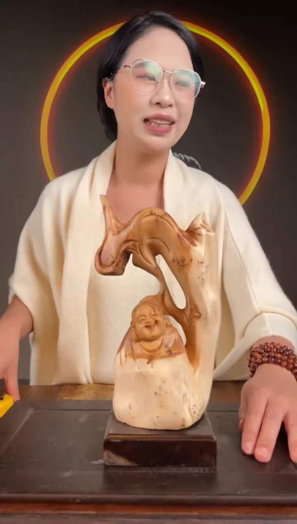 柏木（崖柏）手工摆件,先抢先得! 编号:227