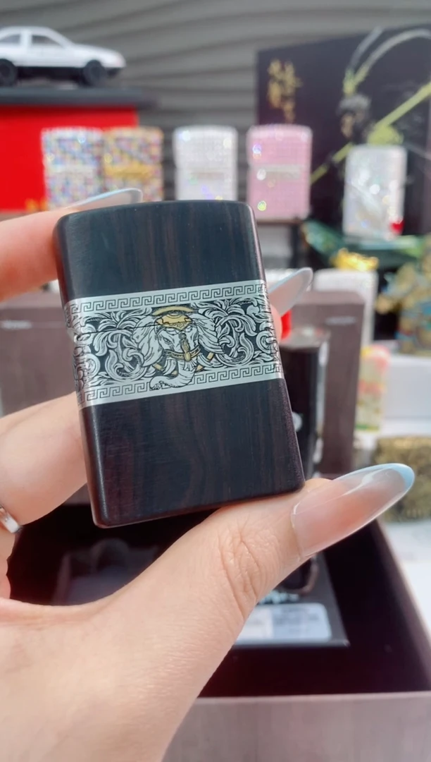 铜吉祥如意紫光檀