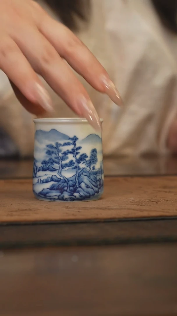 瓷片柴窑青花破价福利