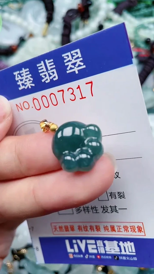 颈饰未镶嵌翡翠.0007317