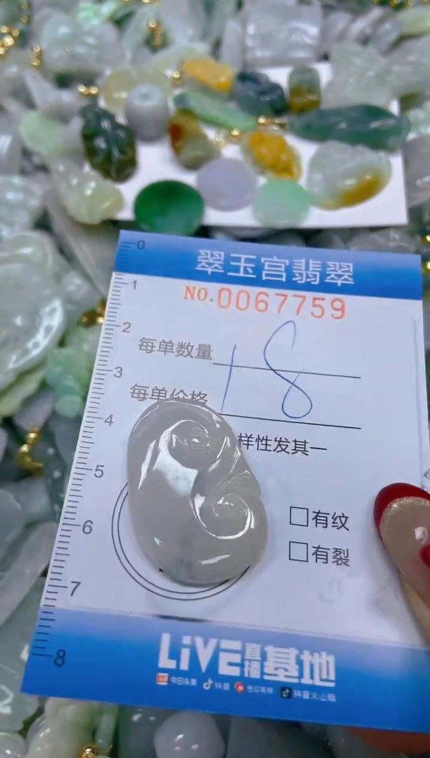 【闪购商品】翡翠颈饰未镶嵌闪购0067759