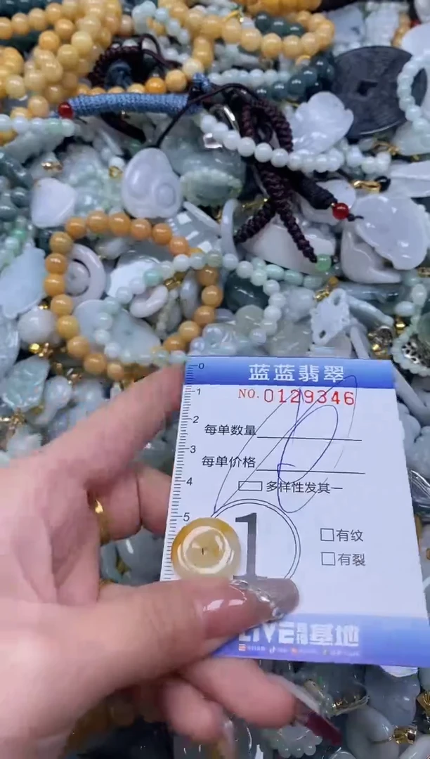 【闪购商品】翡翠颈饰未镶嵌闪购0129346多样性发其一