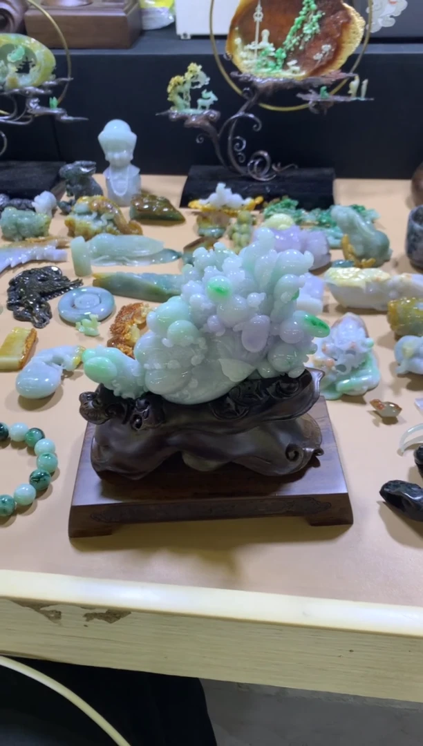 未镶嵌摆件翡翠用****3翡翠摆件