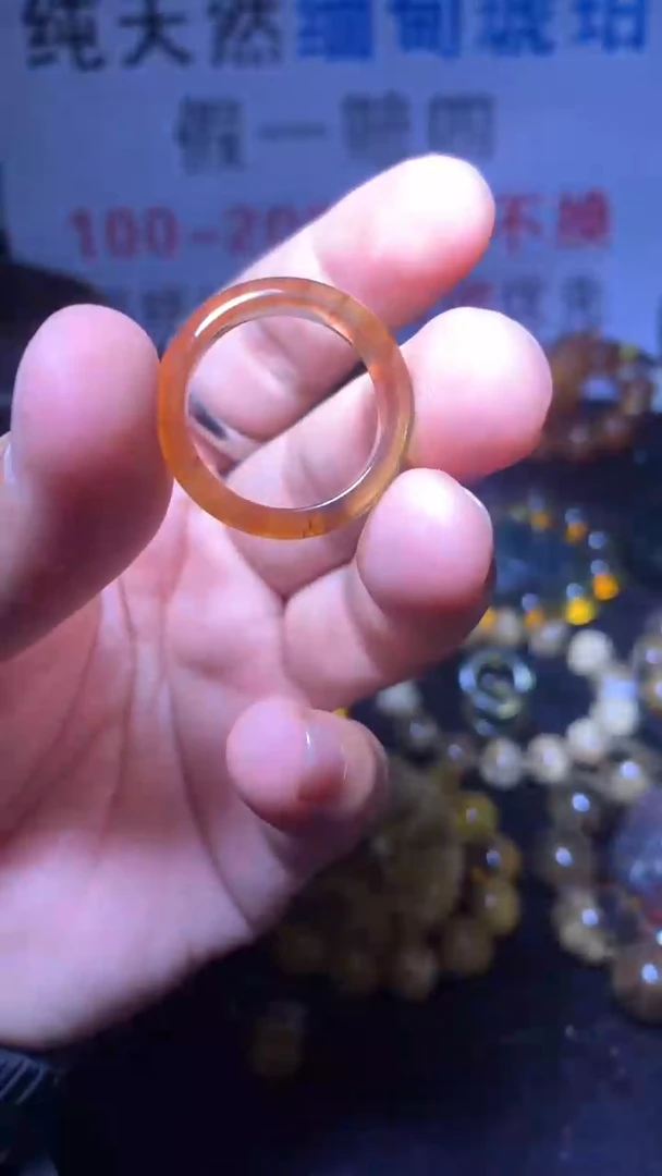 【闪购商品】琥珀珠宝奇石未镶嵌戒圈