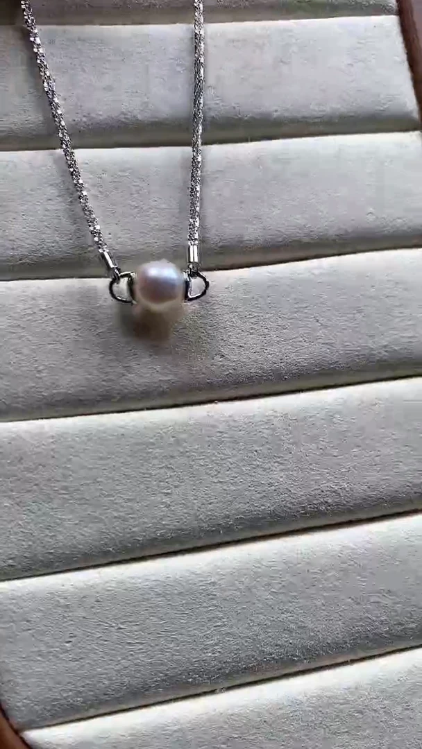 【闪购商品】海水珍珠手绳银S925镶嵌细闪珍珠手链