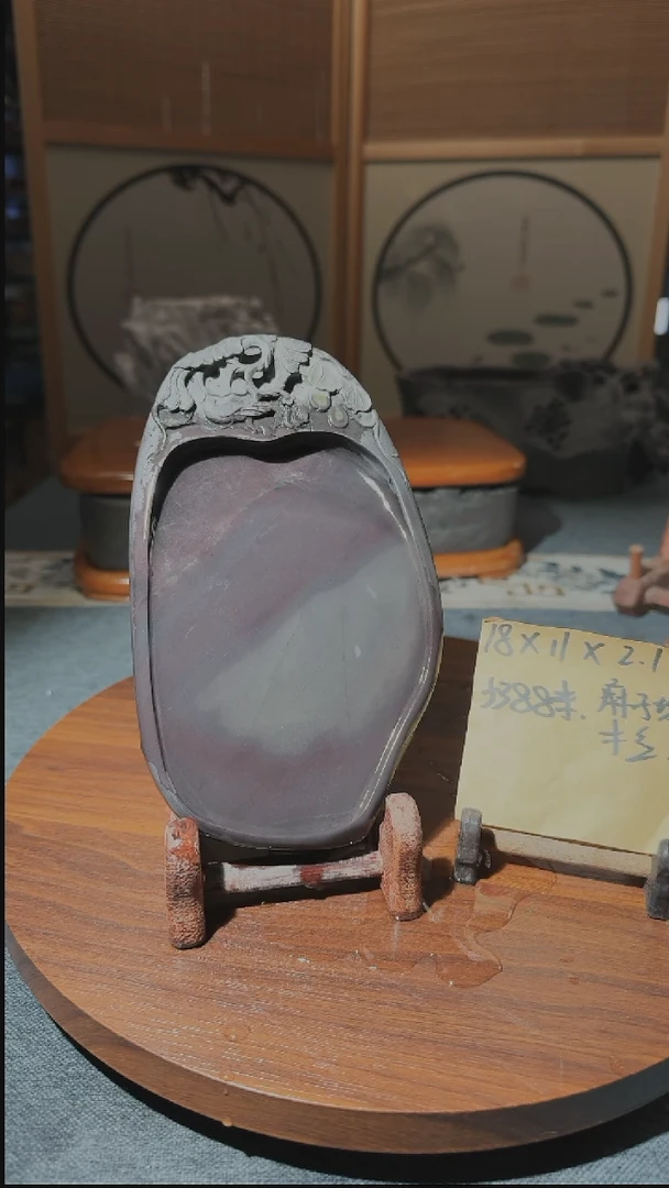 【闪购商品】7寸鱼脑冻麻子坑带木盒