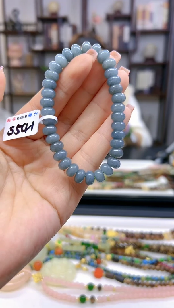 【闪购商品】翡翠手链未镶嵌素款S541