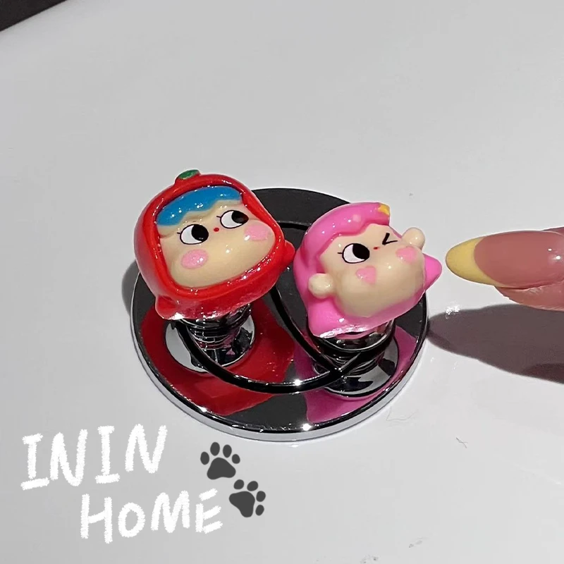 ININHOME马桶按压器可爱美甲专用卫生间马桶水箱按钮辅助器NS