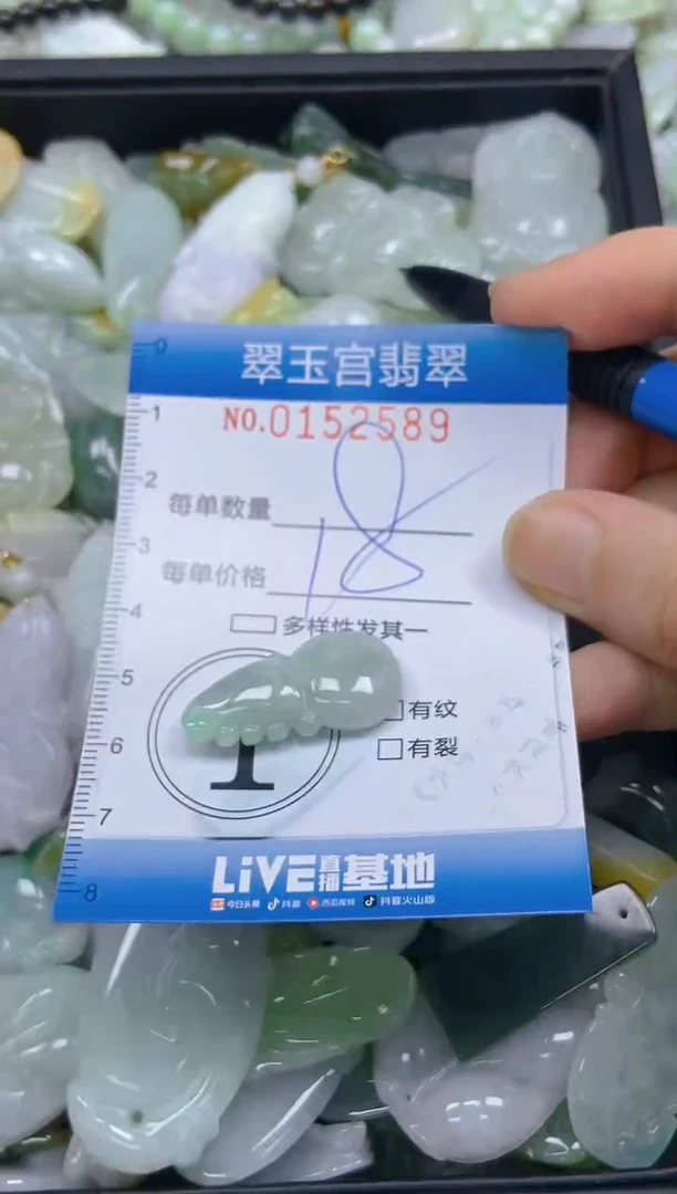 翡翠未镶嵌颈饰闪购0152589