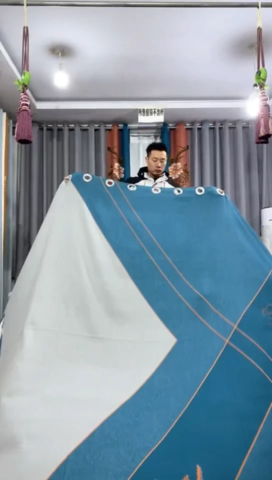 布成品窗帘  5.9-2.65