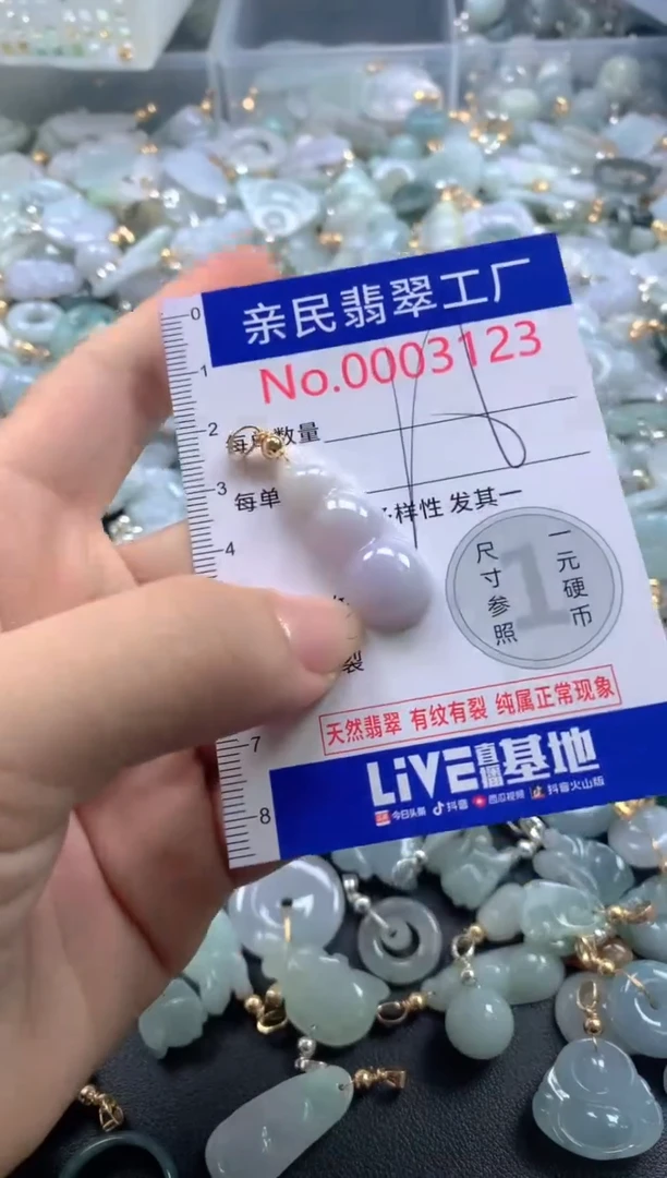 颈饰未镶嵌翡翠3123