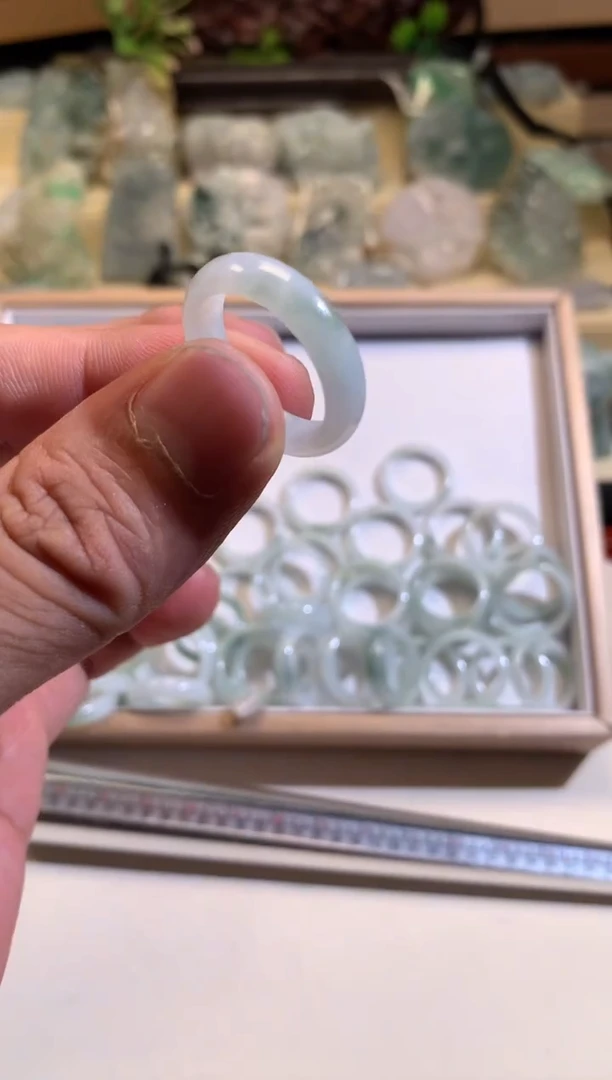 翡翠未镶嵌颈饰6/08/277