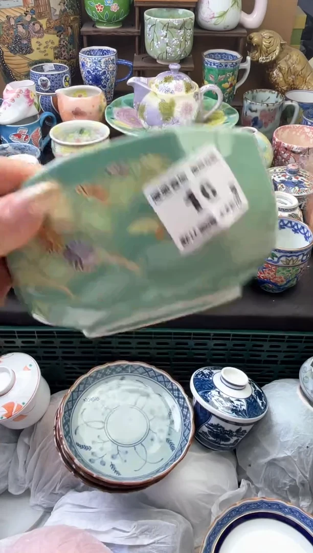 瓷片疯*16号六六工艺品瓷器