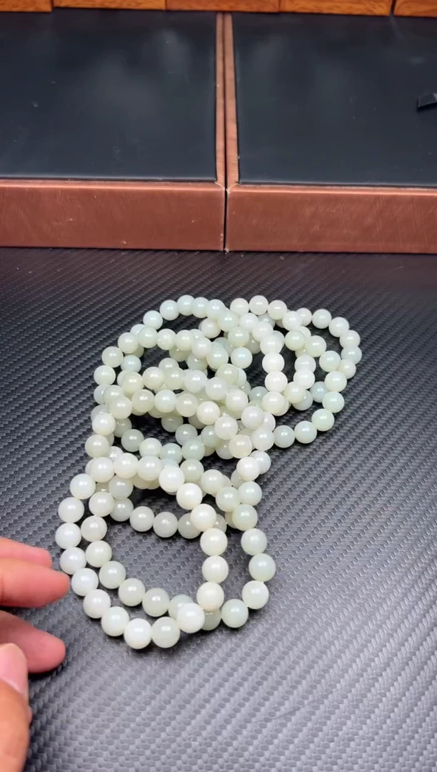 未镶嵌手串和田玉且末微色差近矿卡10多样性发货拍一发一