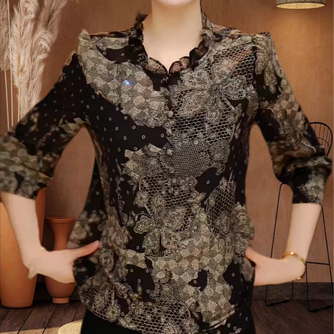 【春夏】2025年新款时尚洋气显瘦气质百搭上衣