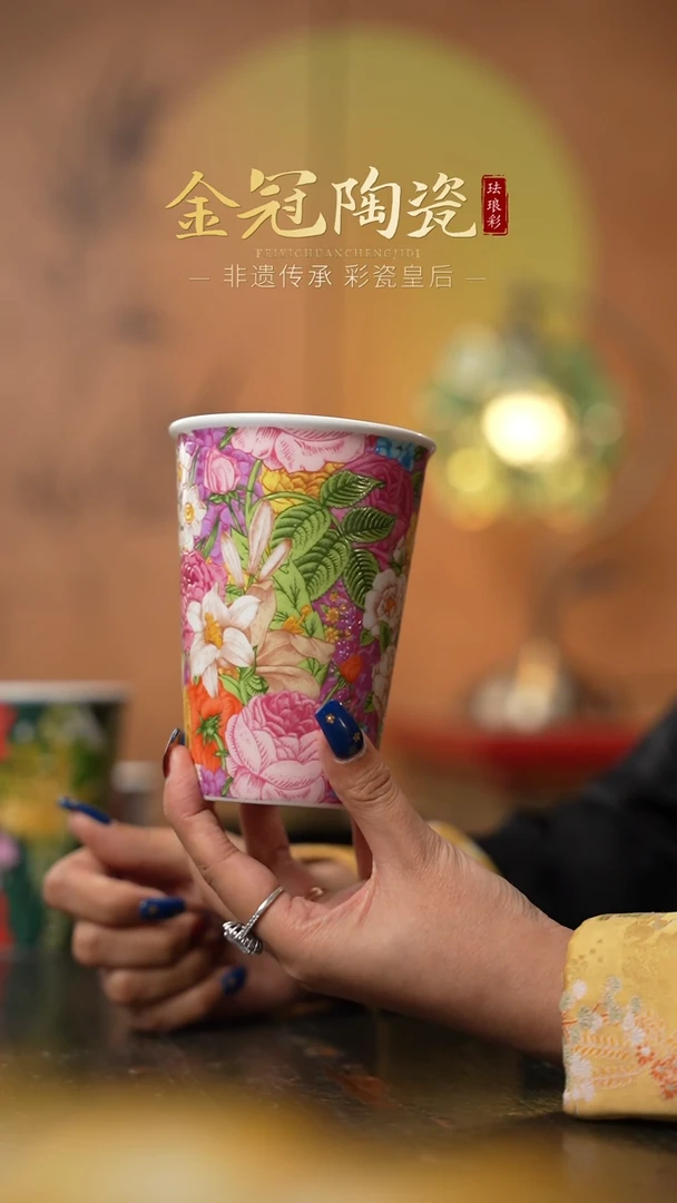 陶瓷粉雪絮语【可乐杯】 粉