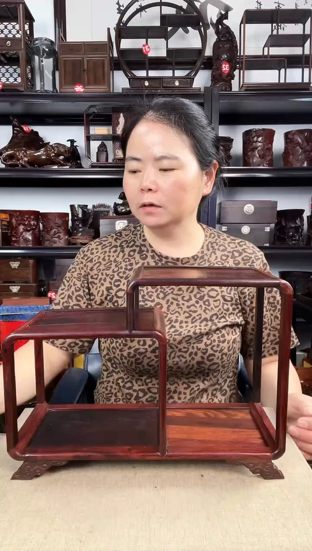 木瑕疵二连老李红木工艺品