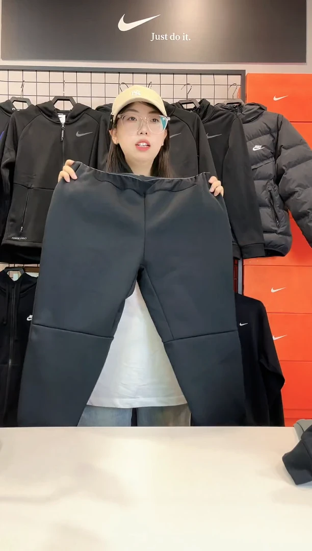 2123 华夫格子长裤XL码150-170斤 不退换