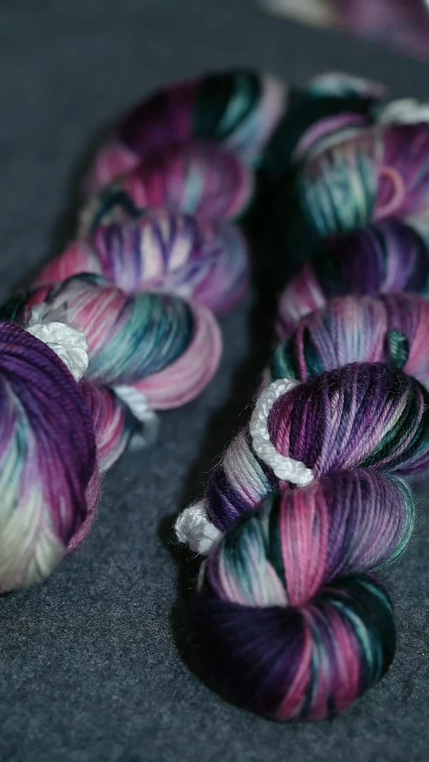 羊毛混纺365号手染羊毛@@-5绞