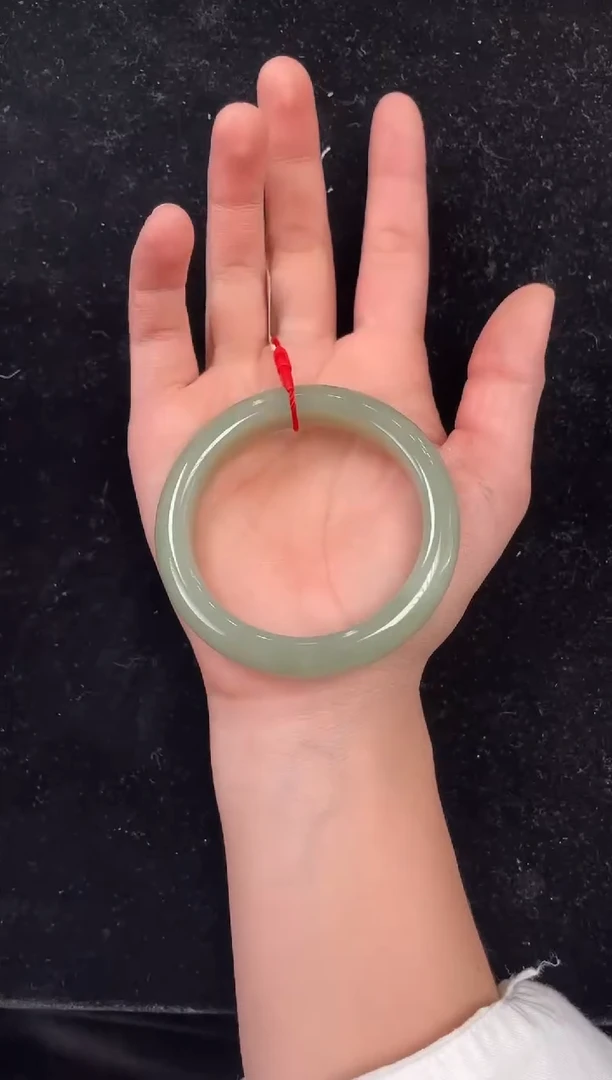 未镶嵌手镯和田玉新疆且末近矿料54-55圈口上等和田玉手镯女