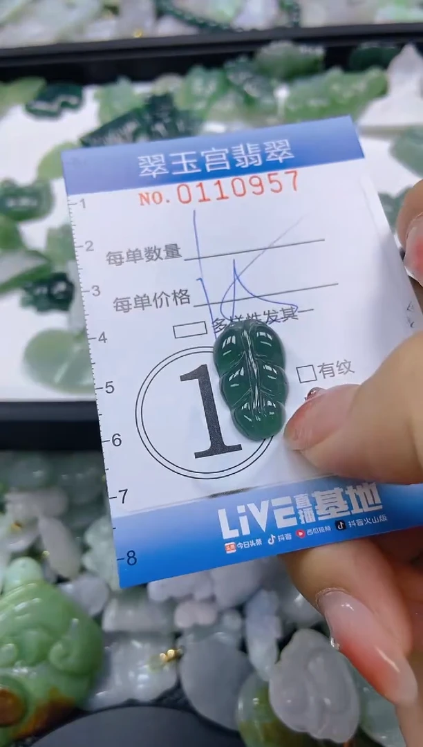 翡翠未镶嵌颈饰闪购0110957