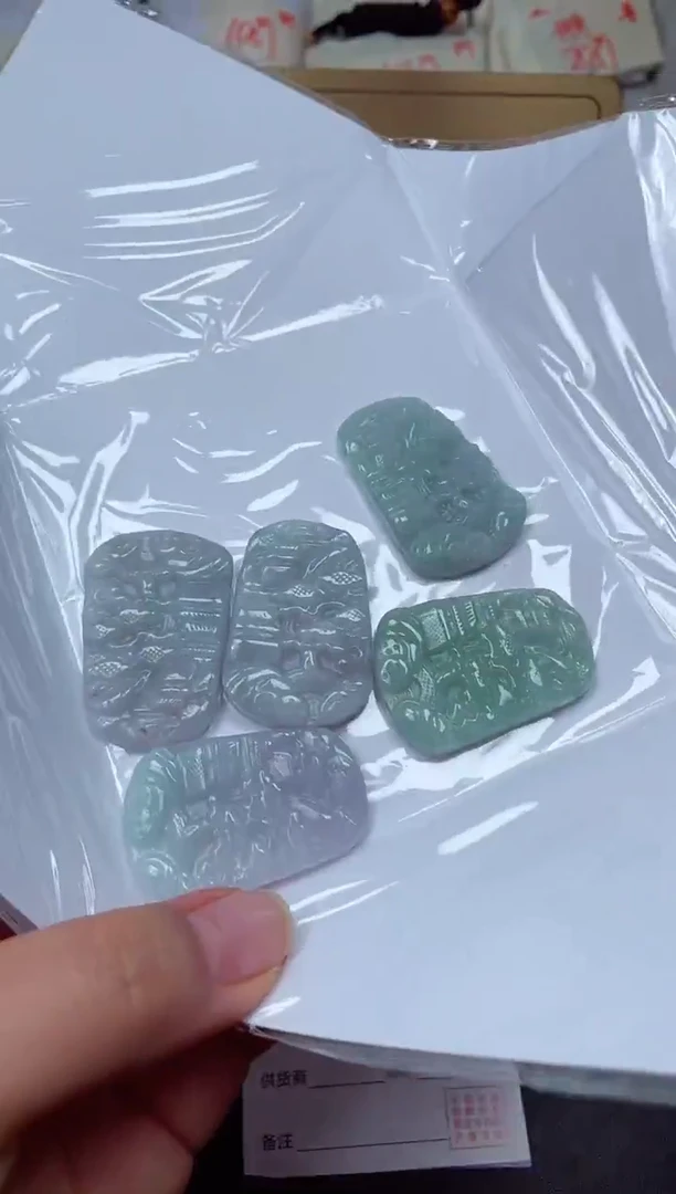 颈饰未镶嵌翡翠天然缅甸翡翠A货（多样性发一）